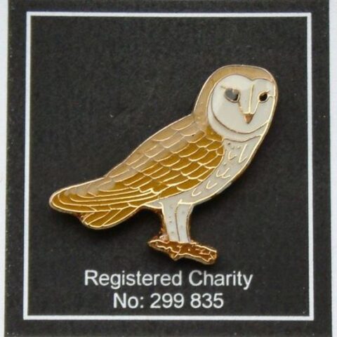 Barn Owl Trust Enamel Pin Badge