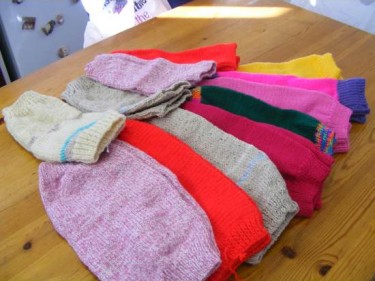 Barn Owl Trust Leg Warmers Plain Colours