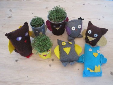 Leonna Fundraising Owl Cress Head Sock Owls [Nicola Haslam]