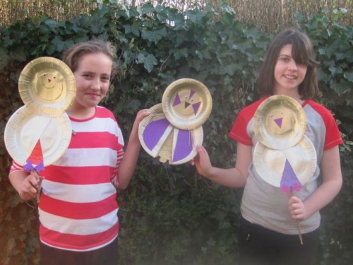 Leonna Paper Plate Owls