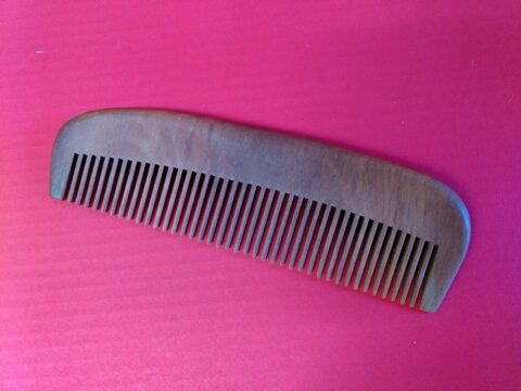 Wooden comb