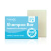 Friendly peppermint shampoo bar